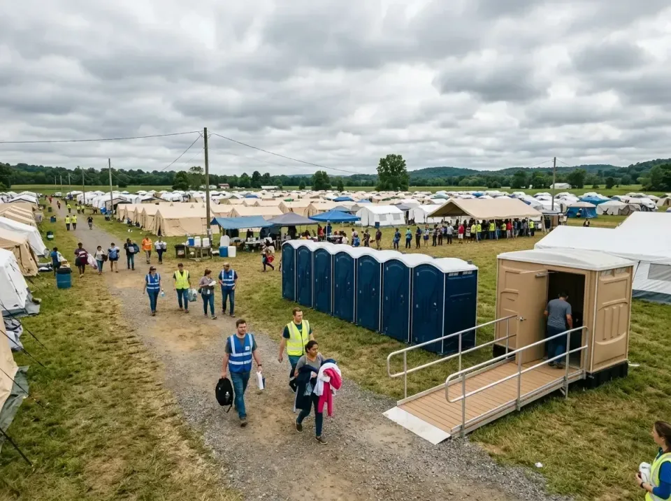 disaster-relief-camp-restrooms-010 — frequently asked questions, Dumpster & Portable Bathrooms Rental in Vandercook Lake, MI